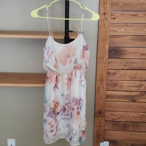 Flower Mid Length Dress